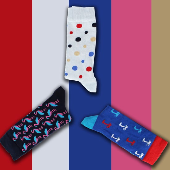 HS von Happy Socks - Herren 3er-Pack ausgefallene Sommer-Vibes Socke - Palmen - Image 3