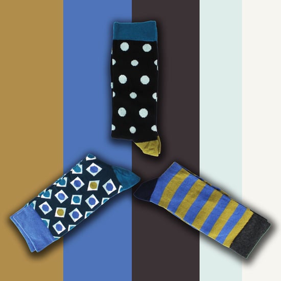 HS von Happy Socks - Herren 3er Pack Geschenkbox mit bunten Socken - Quadrat - Image 3