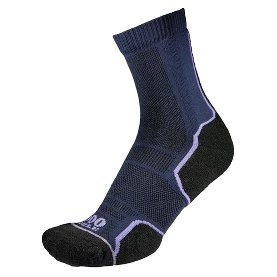 1000 Mile - 2er Pack Damen Trail Repreve Einzellagige Sportsocken zum Laufen - Marineblau - Image 5