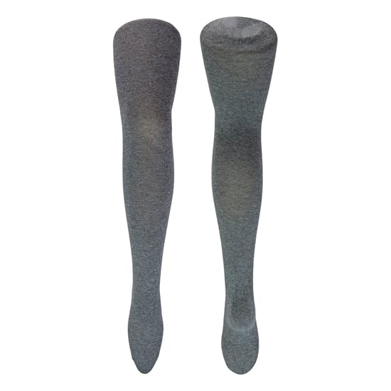 12 Paar Multipack Mädchen Schuluniform Strumpfhosen | Sock Snob | Weiche & bequeme einfache undurchsichtige Strumpfhosen für Kinder - Grau - Image 3