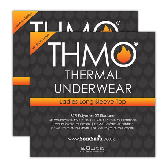 2er-Pack Damen Langarm-Thermooberteil für den Winter - Image 2