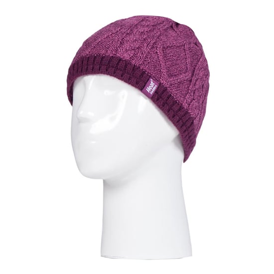 Wärmehalter - Kinder Mädchen niedlich Kabel gestrickt warm Fleece gefüttert Pompom Wintermütze und Handschuhe Set mit Bommel - PP1P13 - Image 4