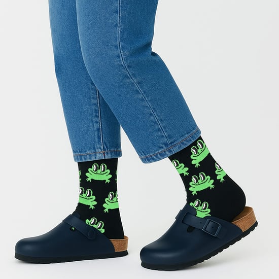 Glückliche Socken - Neuheit Frosch Design Socken | Großes Geschenk - Frosch - Image 3