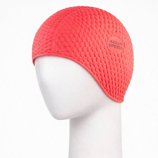 Damen Bombastische Schwimmhaube | Lange Haare Weiche Latex Bequeme Passform Haube - Image 2