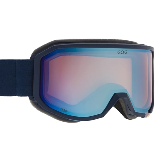 GOG Eyewear Zero UV400 Skibrille/Snowboardbrille mit doppellinsigem Spiegelglas und hydrophober Anti‑Beschlagbeschichtung - Marineblau - Image 1