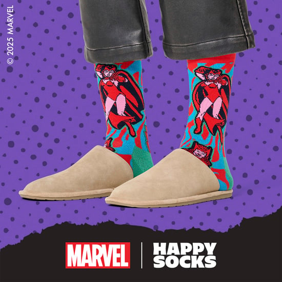 Herren Marvel Scarlet Witch Socken | Geschenkidee - Image 4