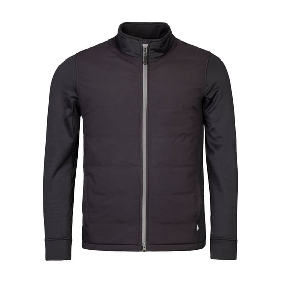 Herren Hybrid-Fleecejacke mit durchgehendem Reißverschluss | Isolierte wasserdichte Jacke - Image 1