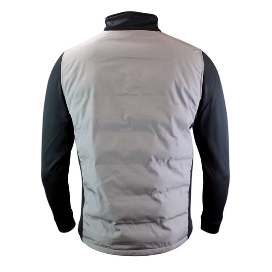 Herren Hybrid Fleecegefütterte Jacke mit Vollverschluss | Isolierte wasserdichte Jacke - Image 3