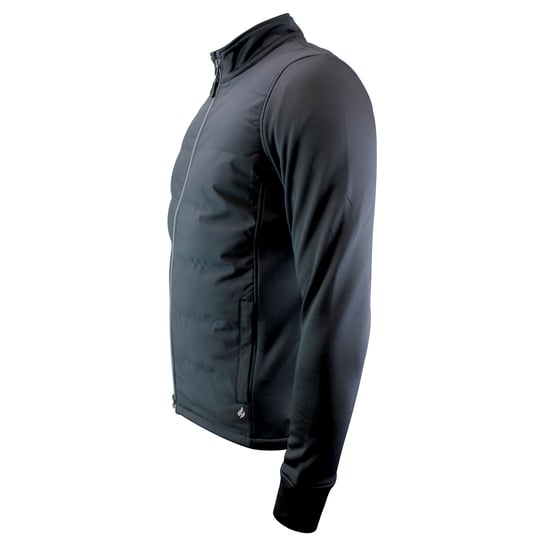 Herren Hybrid-Fleecejacke mit durchgehendem Reißverschluss | Isolierte wasserdichte Jacke - Image 2