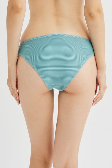 Tiefgeschnittene Jersey-Bikinihose - Image 4