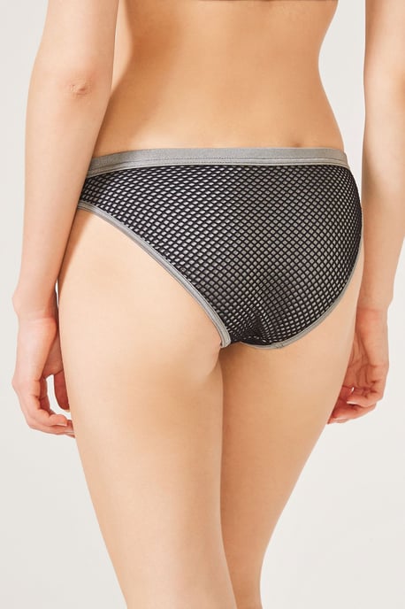 Bikinislip mit mittlerer Leibhöhe und Mikro-Muster - Image 2