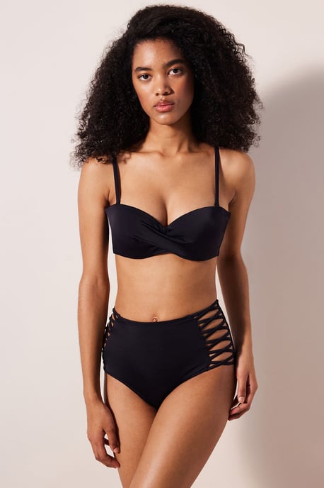 Hochtaillierte Cut-Out Bikini-Hosen - Image 3