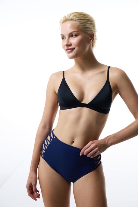 Hochtaillierte Cut-Out Bikini-Hosen - Image 4