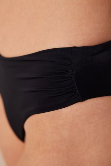 Hochtaillierte Rüschenslip-Bikinihosen - Image 3