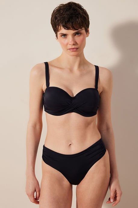 Hochtaillierte Rüschenslip-Bikinihosen - Image 4