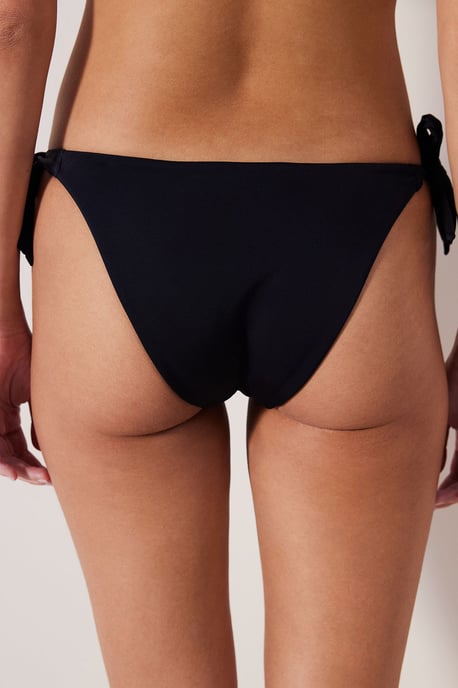 Tiefe Brasilianische Bikinihöschen mit Schleifendetail - Image 2