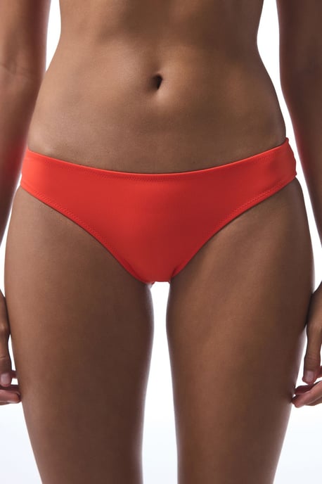 Tiefe Taille Brasilianische Bikini-Höschen mit Banddetail - Image 1