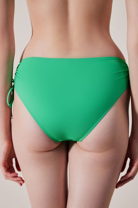 Hochgeschnittene Hipster-Bikini-Unterteile mit Bindebändern - Image 3