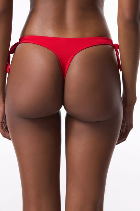 Tief sitzende Binde-Side-Bikini-Hosen - Image 2