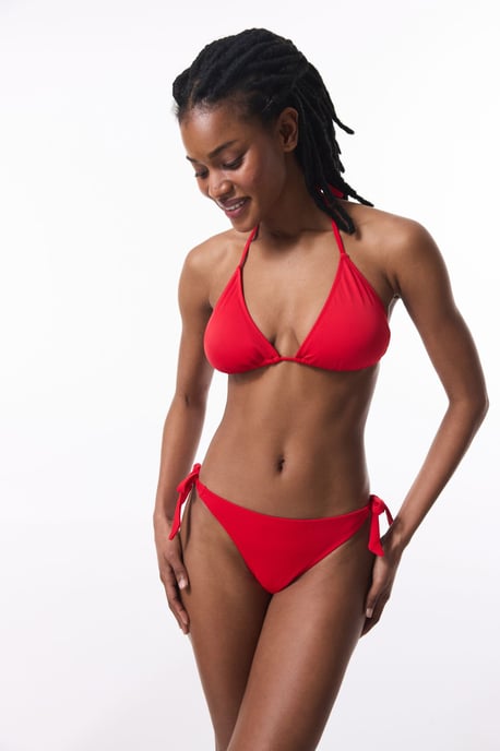 Tief sitzende Binde-Side-Bikini-Hosen - Image 4