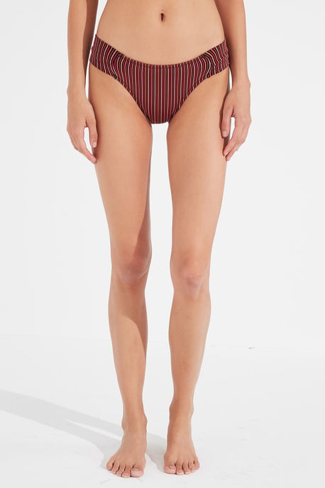 Gestreifte Hüfthose Bikini-Unterteile - Image 1