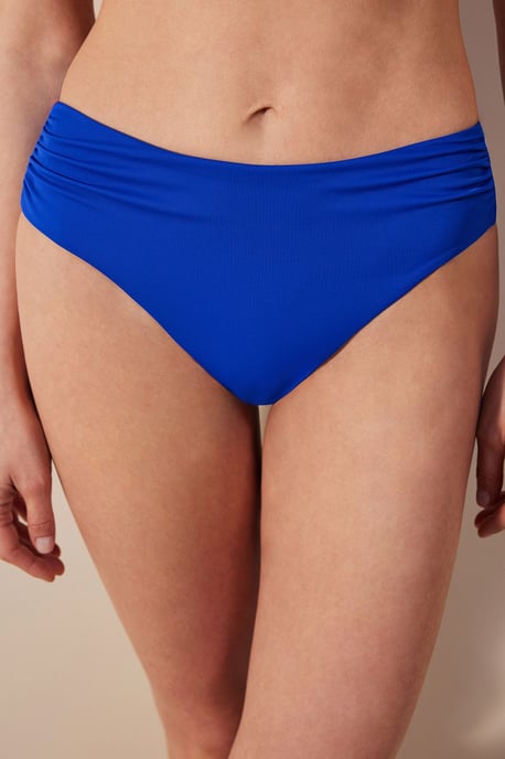 Hochtaillierte Raffung-Bikini-Hosen - Image 1
