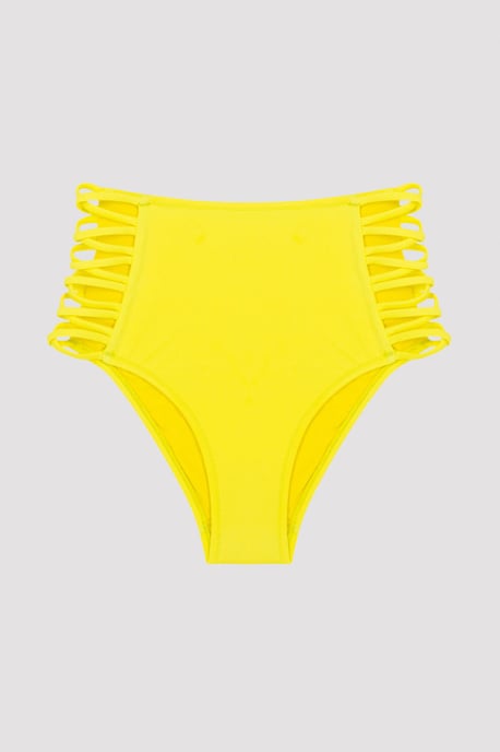 Hochgeschnittene Hipster-Bikini-Höschen mit Ausschnitten - Image 3
