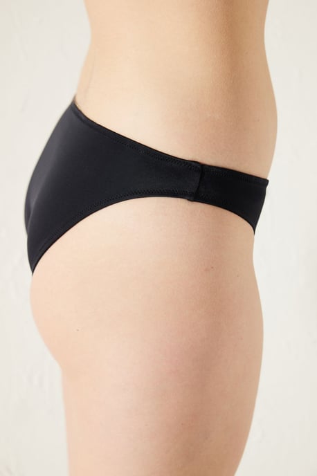 Tief geschnittene einfarbige Bikini-Unterteile - Image 4