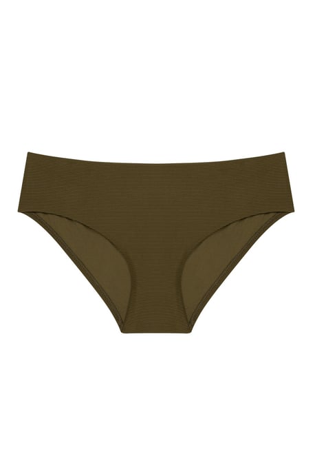 Penti Mittelhohe Hipster-Bikinihose - Khaki - Image 4