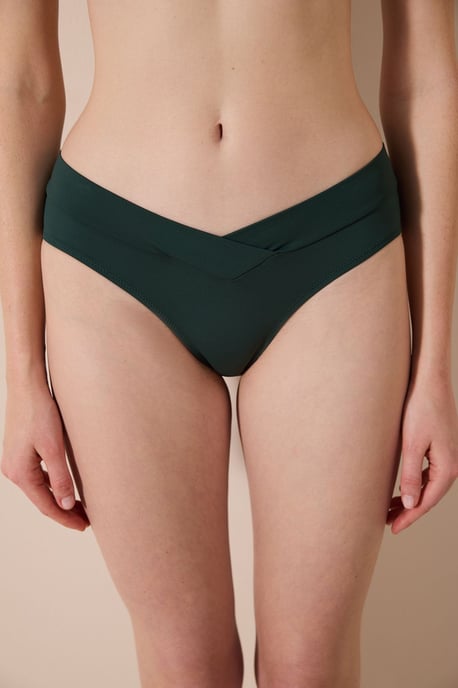 Bikini-Hosen mit Wickel-Design in mittlerer Taille - Image 1