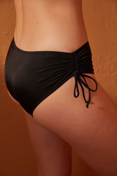 Bikini-Höschen mit mittlerer Taille und Schleife - Image 2