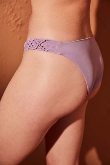 Penti Mittelhohe Hipster-Bikini-Hose - Lila - Image 2