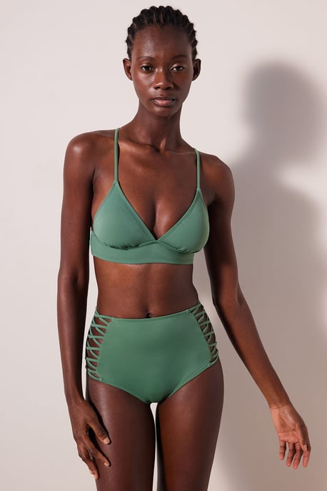 Hochtaillierte Cut-Out Bikini-Hosen - Image 4