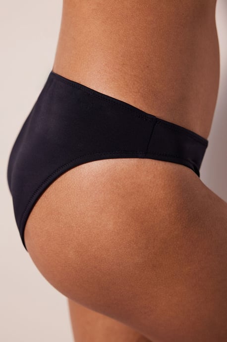 Mittelhohe Einfarbige Bikini-Hosen - Image 2
