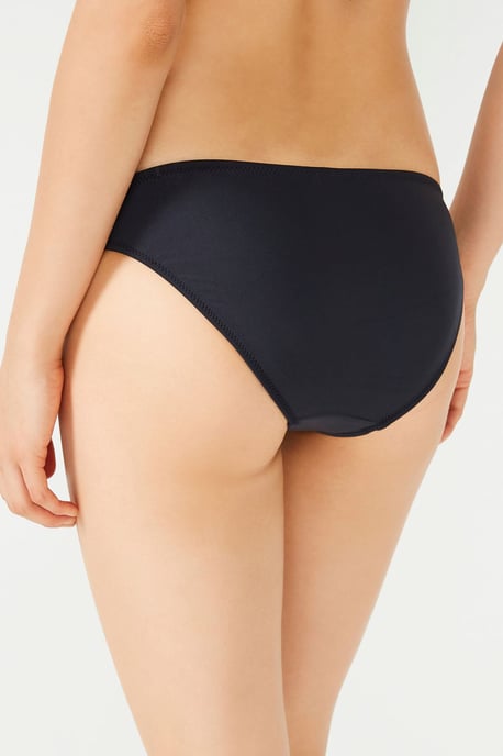 Tief geschnittene einfarbige Bikini-Hosen - Image 2
