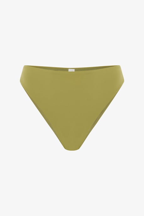 Hoch geschnittene Bikinislips mit hohem Bund - Image 4