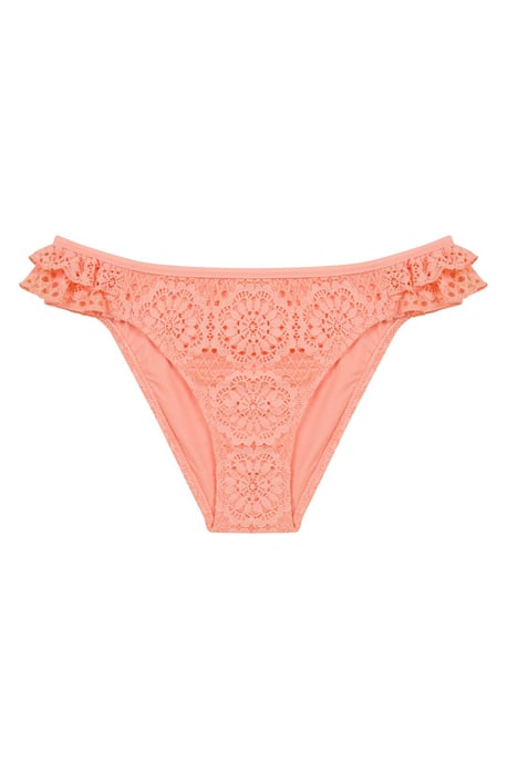 Strukturierte Low-Waist Hipster-Bikini-Höschen - Image 5