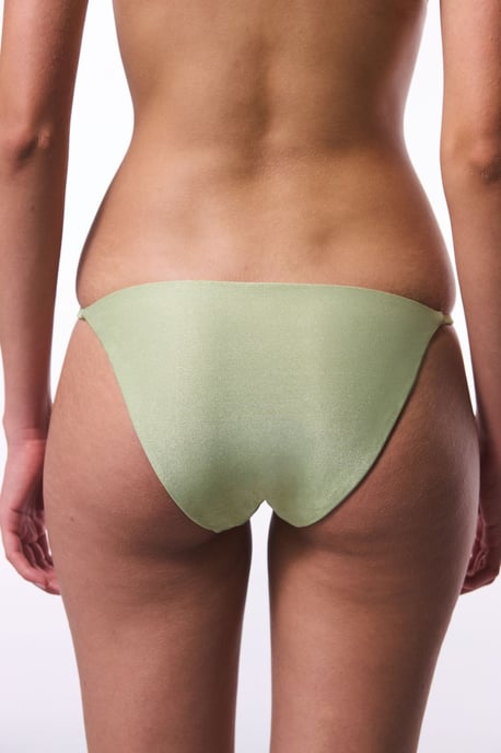 Hüfthohe einfarbige Bikini-Hosen - Image 2