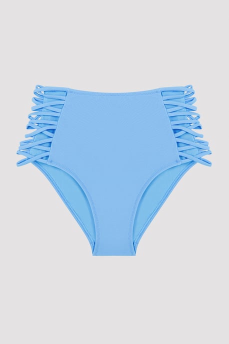 Hochtaillierte Cut-Out Bikini-Hosen - Image 4