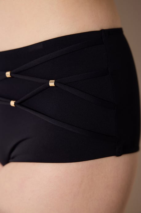 Penti Hochtaillierte Hipster-Bikinihose - Schwarz - Image 3
