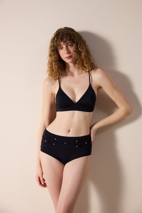 Penti Hochtaillierte Hipster-Bikinihose - Schwarz - Image 5