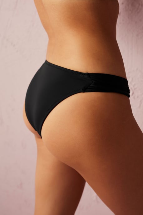 Einfache Hipster-Bikini-Hosen mit mittlerer Taille - Image 3
