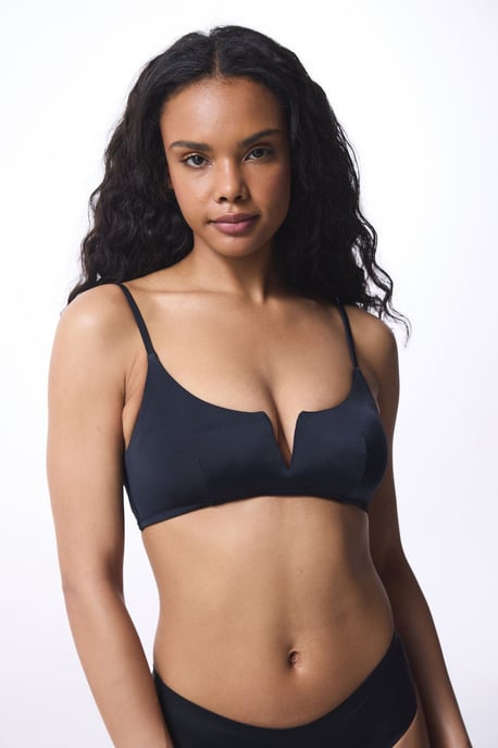 Fester Ausschneide-Bikini-Oberteil mit Bügel - Image 1
