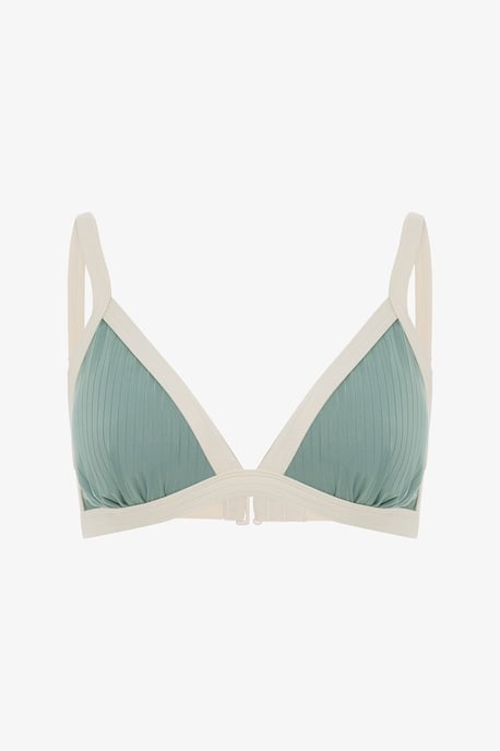 Gerippter Bralette-Bikini-Oberteil - Image 5