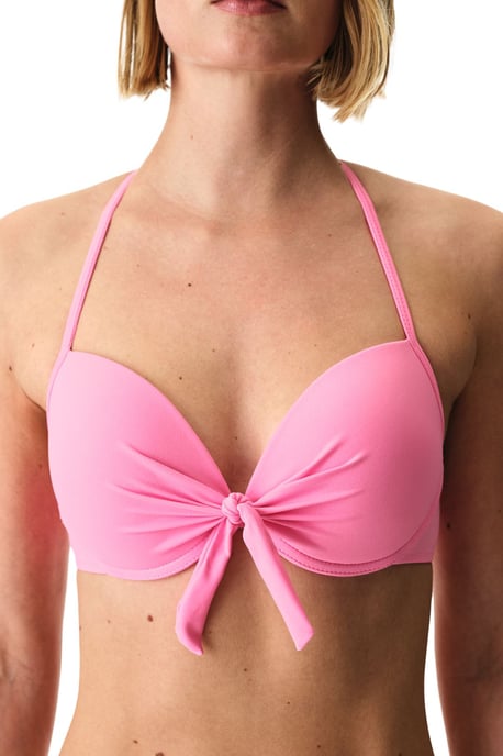 Fester Halter-Bikini-Oberteil mit Bügel - Image 3