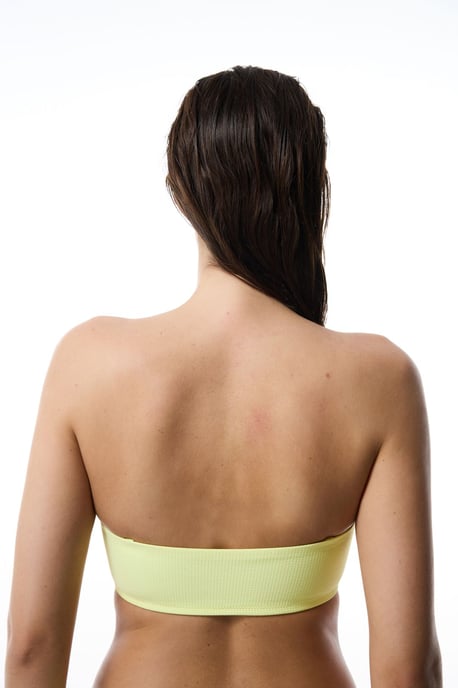 Rippendes Bandeau-Bikini-Top - Image 3