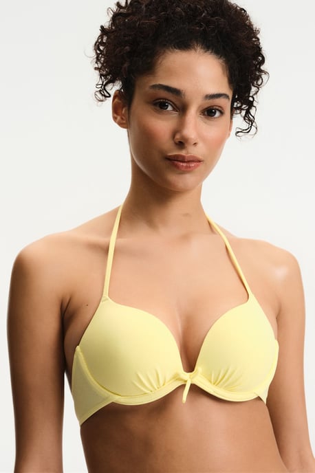 Polstertes Träger-Bikini-Oberteil mit Unterbruststütze - Image 1