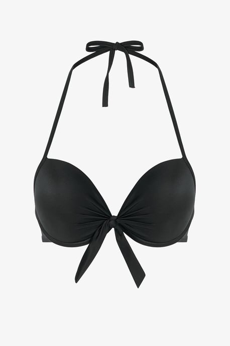 Blickdichte Unterwired Halter-Bikini-Oberteil - Image 5
