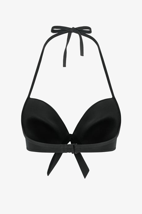 Blickdichte Unterwired Halter-Bikini-Oberteil - Image 6
