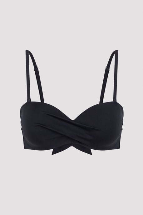 Bandeau Bikini-Oberteil mit abnehmbarem Träger - Image 5